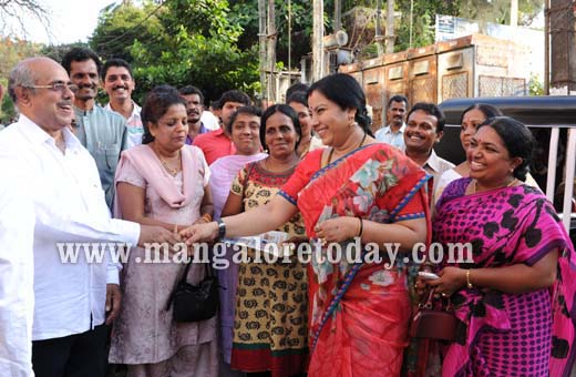 Sadananda Gowda campaign in Mangalore